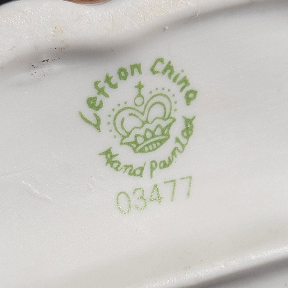 Lefton Vintage Rooster Figurine 03477 Handpainted ~ Taiwan ~Farmhouse ~ Cute! - Picture 10 of 16